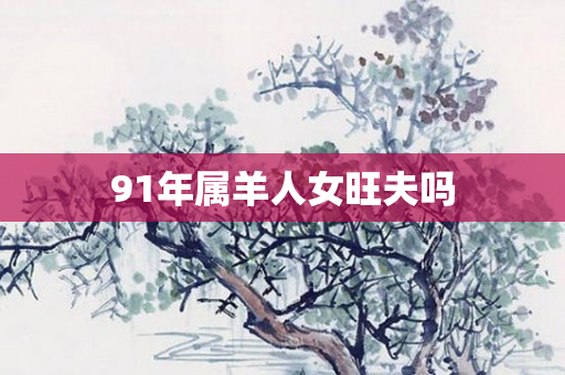 91年属羊人女旺夫吗