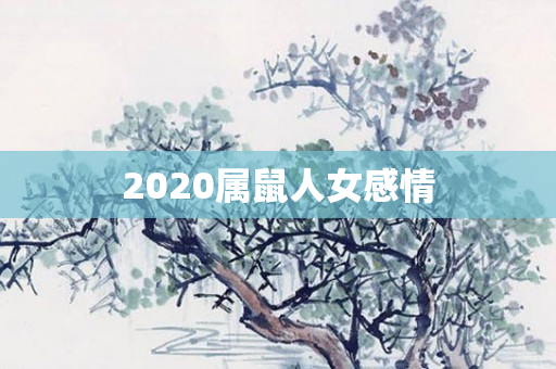 2020属鼠人女感情