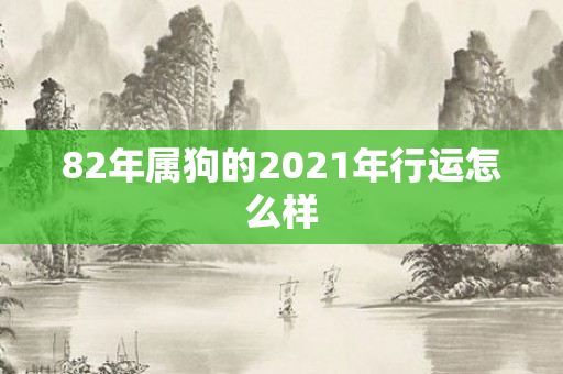 82年属狗的2021年行运怎么样