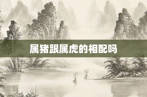 属猪跟属虎的相配吗