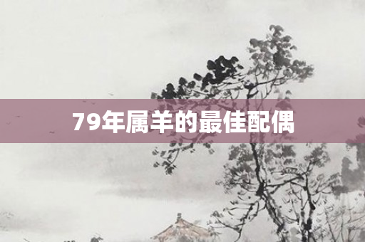 79年属羊的更佳配偶