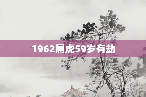 1962属虎59岁有劫