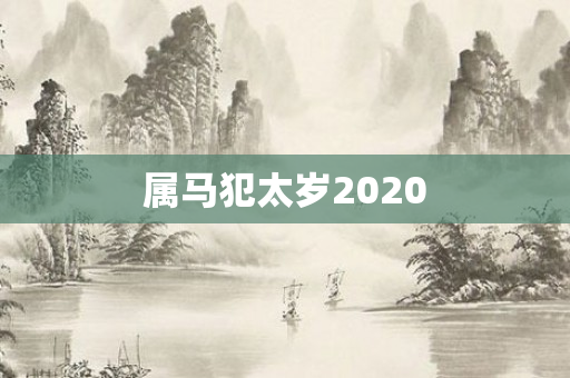 属马犯太岁2020
